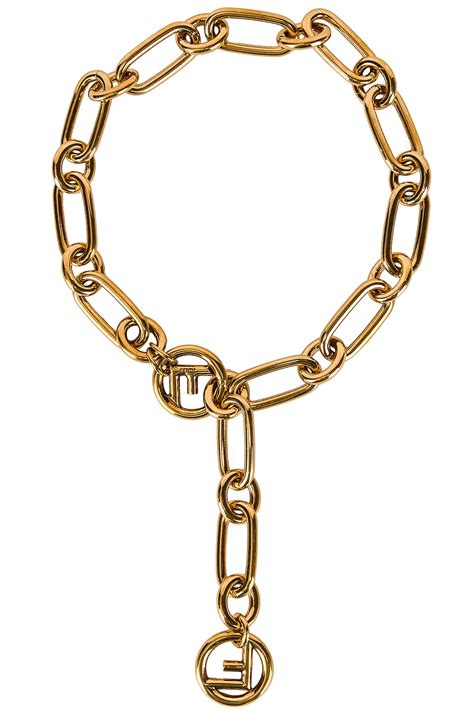 fendi logo necklace|Fendi bracelet price.